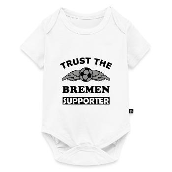 The Bremen Supporter - Baby Premium short-sleeve bodysuit - white - Front