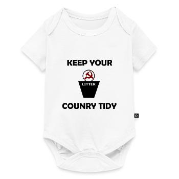 Freedom and Socialism - Baby Premium short-sleeve bodysuit - white - Front