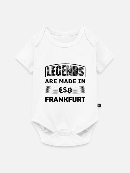 Frankfurter Legenden - Baby Premium Kurzarmbody - Weiß