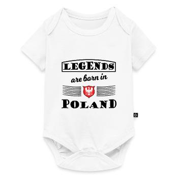 The Polish legend - Baby Premium short-sleeve bodysuit - white - Front