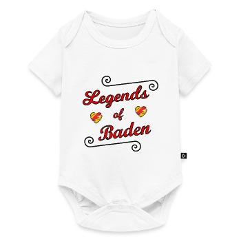 Les légendes du Badnerland - Body à manches courtes Premium Bébé - blanc - Devant