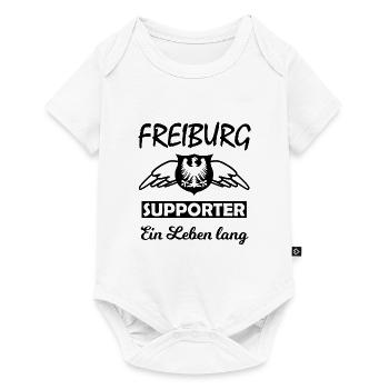 Freiburg Unterstützer - Baby Premium Kurzarmbody - Weiß - Vorne