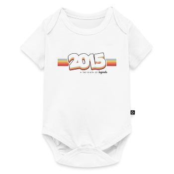 2015 the birth of legends - Baby Premium short-sleeve bodysuit - white - Front
