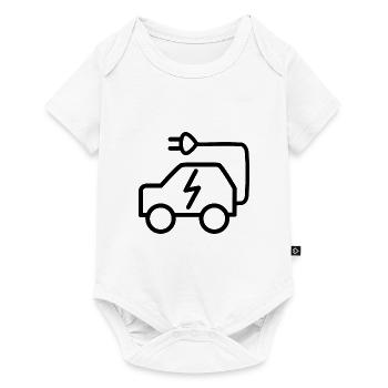 Véhicules électriques - Body à manches courtes Premium Bébé - blanc - Devant