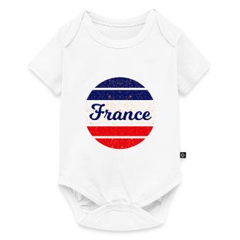 The French - Baby Premium short-sleeve bodysuit - white - Front