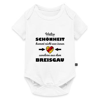 Aus dem Breisgau - Baby Premium Kurzarmbody - Weiß - Vorne