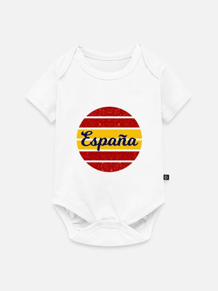 Die spanischen Fans - Baby Premium Kurzarmbody - Weiß