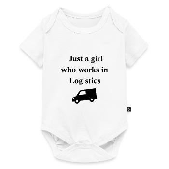 The Logistics People - Baby Premium short-sleeve bodysuit - white - Front
