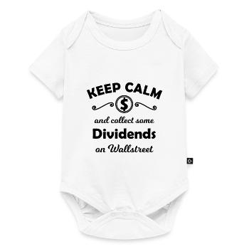 The dividend collectors - Baby Premium short-sleeve bodysuit - white - Front