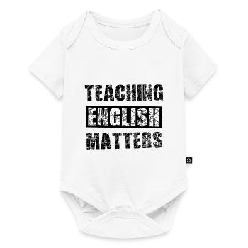 teaching - Baby Premium short-sleeve bodysuit - white - Front