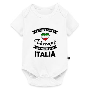 Holidays in Italy - Baby Premium short-sleeve bodysuit - white - Front