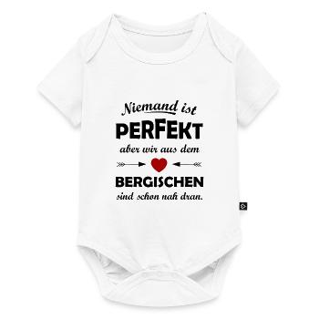 Heimat Bergisches Land - Baby Premium Kurzarmbody - Weiß - Vorne