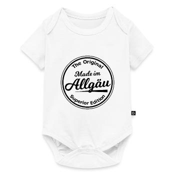 Zuhause im Allgäu - Baby Premium Kurzarmbody - Weiß - Vorne