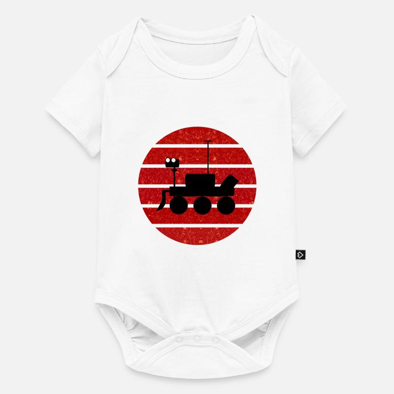 The Space Explorers - Baby Premium short-sleeve bodysuit - white