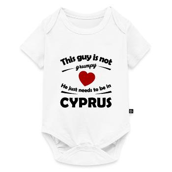 Holidays in Cyprus - Baby Premium short-sleeve bodysuit - white - Front