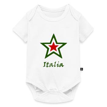 Homeland: Italy - Baby Premium short-sleeve bodysuit - white - Front