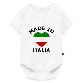 Homeland: Italy - Baby Premium short-sleeve bodysuit - white - Front