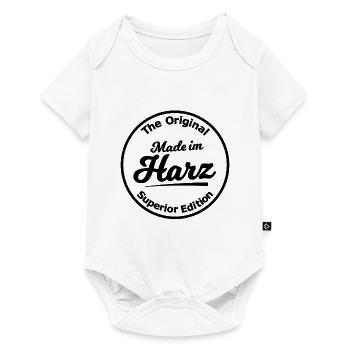 The home of the Harz Mountains - Baby Premium short-sleeve bodysuit - white - Front