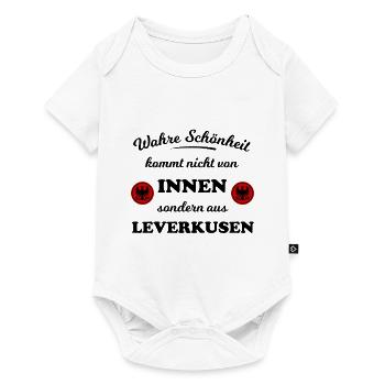 The beautiful city of Leverkusen - Baby Premium short-sleeve bodysuit - white - Front