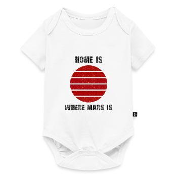 À l’aise dans l’espace - Body à manches courtes Premium Bébé - blanc - Devant