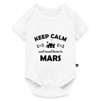 Holidays in space - Baby Premium short-sleeve bodysuit - white - Front
