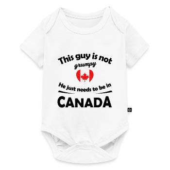 Die Ferien in Kanada - Baby Premium Kurzarmbody - Weiß - Vorne