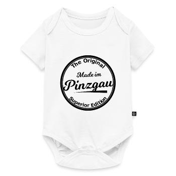 Die Pinzgauer Bubn - Baby Premium Kurzarmbody - Weiß - Vorne