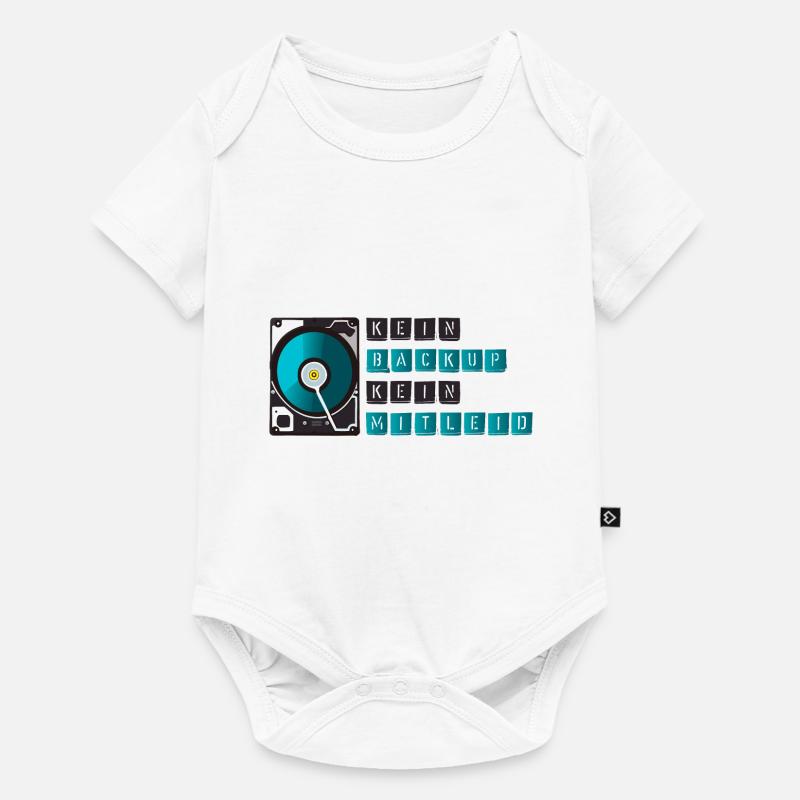 Pas de sauvegarde, pas de pitié - Body à manches courtes Premium Bébé - blanc
