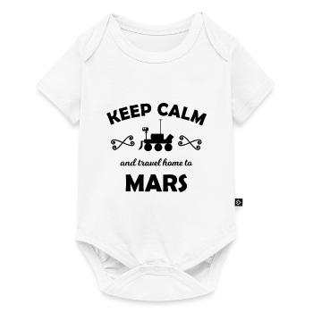 Les découvreurs de Mars - Body à manches courtes Premium Bébé - blanc - Devant