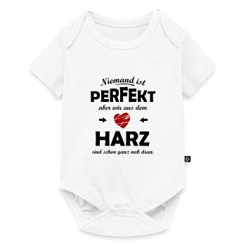 The home in the Harz Mountains - Baby Premium short-sleeve bodysuit - white - Front