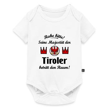 His Majesty from Tyrol - Baby Premium short-sleeve bodysuit - white - Front