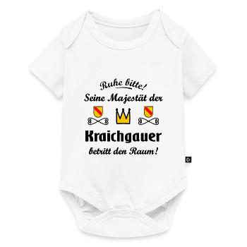 Majestät aus dem Kraichgau - Baby Premium Kurzarmbody - Weiß - Vorne