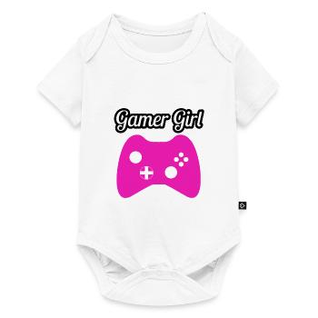 Gamer girl - Baby Premium short-sleeve bodysuit - white - Front