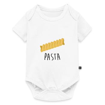 pâtes - Body à manches courtes Premium Bébé - blanc - Devant