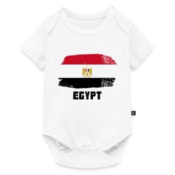 Flag of Egypt - Baby Premium short-sleeve bodysuit - white - Front