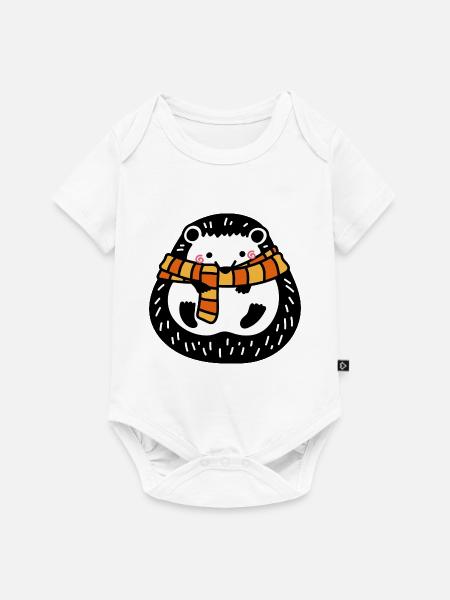 Wildtiere - Baby Premium Kurzarmbody - Weiß