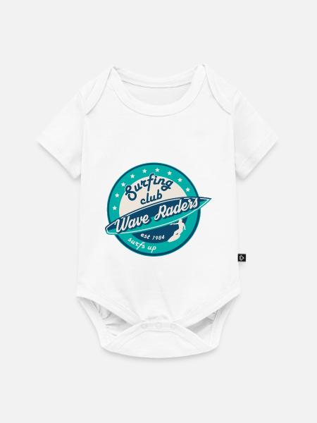 Wassersport - Baby Premium Kurzarmbody - Weiß