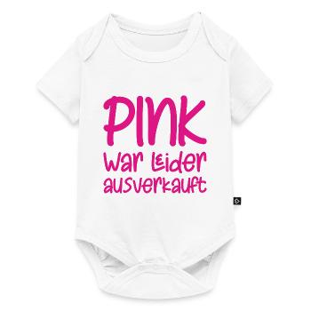 Pink war leider ausverkauft - Baby Premium Kurzarmbody - Weiß - Vorne