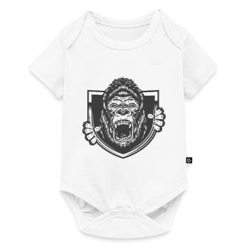 Mad Gorilla - Baby Premium short-sleeve bodysuit - white - Front