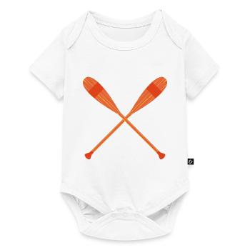Wassersport - Baby Premium Kurzarmbody - Weiß - Vorne