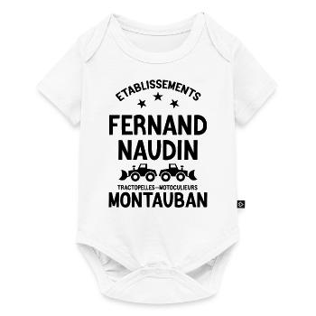 Tontons Flingueurs, Film Culte, Film Comique - Body à manches courtes Premium Bébé - blanc - Devant
