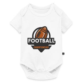 Ballsport - Baby Premium Kurzarmbody - Weiß - Vorne