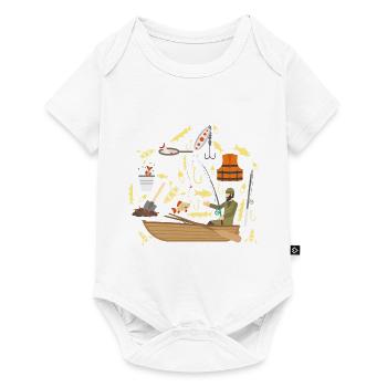 Wassersport - Baby Premium Kurzarmbody - Weiß - Vorne