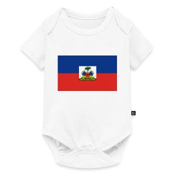 Haiti - Body à manches courtes Premium Bébé - blanc - Devant