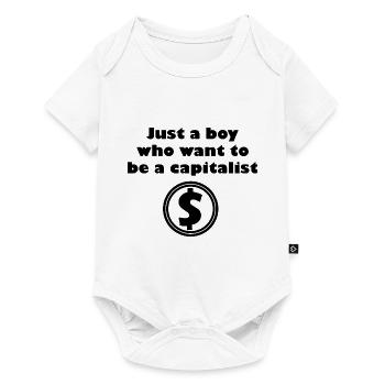The investor - Baby Premium short-sleeve bodysuit - white - Front