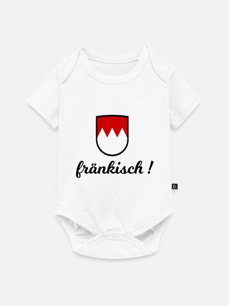 fränkisch - Baby Premium Kurzarmbody - Weiß