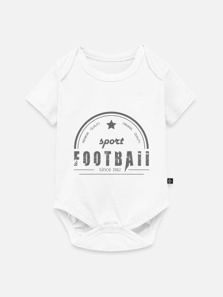 Ballsport - Baby Premium Kurzarmbody - Weiß