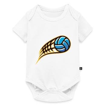 Ballsport - Baby Premium Kurzarmbody - Weiß - Vorne