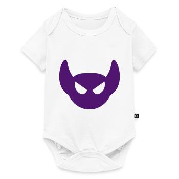 Halloween Geist - Baby Premium Kurzarmbody - Weiß - Vorne
