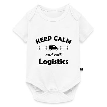Les meilleurs logisticiens - Body à manches courtes Premium Bébé - blanc - Devant